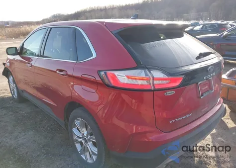 2021 Ford Edge Titanium z USA, uszkodzony, nr VIN 2FMPK4K92MBA08967